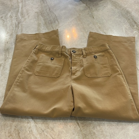 JCrew Sailor Slim Wide-Leg Chino Pants - Picture 6 of 7